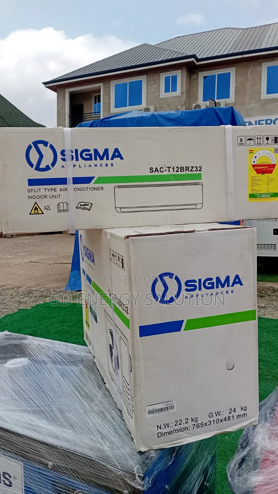Sigma 1.5HP Air Conditioner – Efficient Long-Lasting