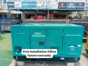 Perkins 35kVA Diesel Generator – Continuous Duty Rated35kva
