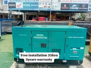 Perkins 35kVA Diesel Generator – Continuous Duty Rated35kva