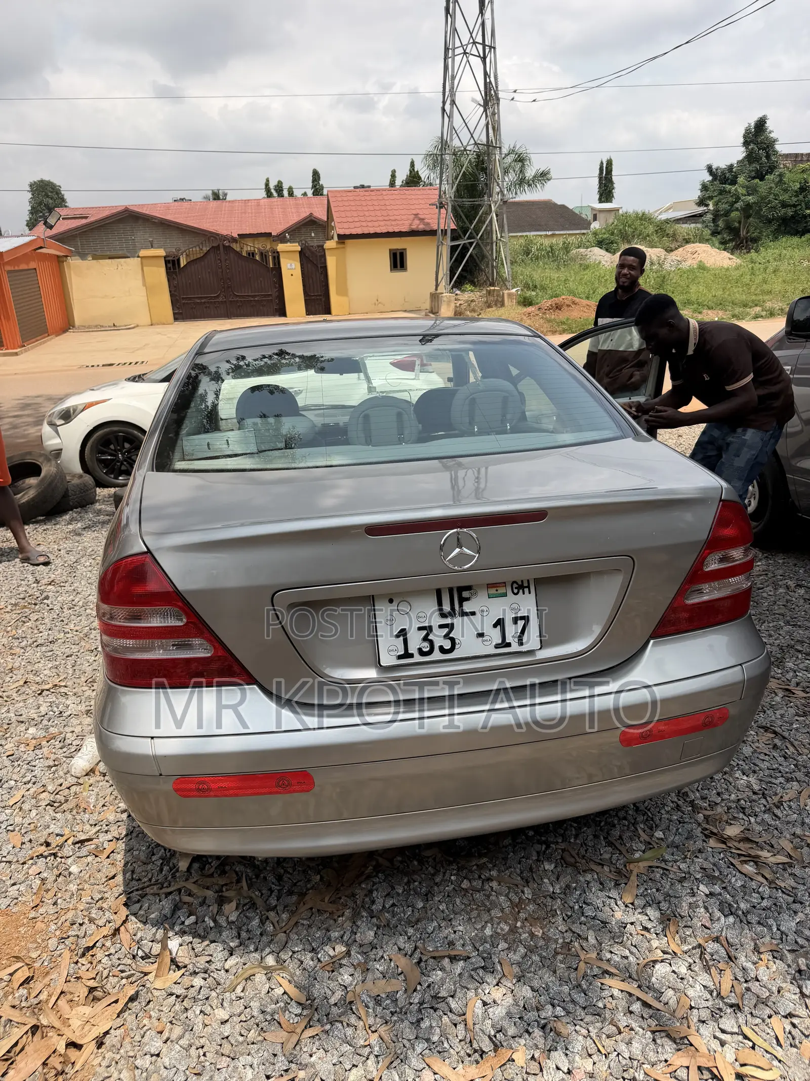 Mercedes-Benz C180 2002 Gray