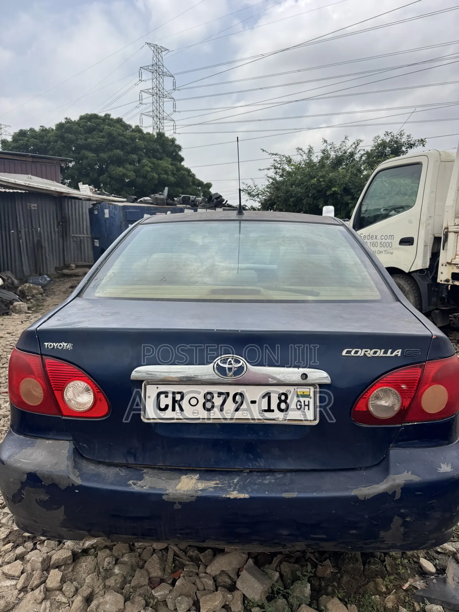 Toyota Corolla 2007 Blue