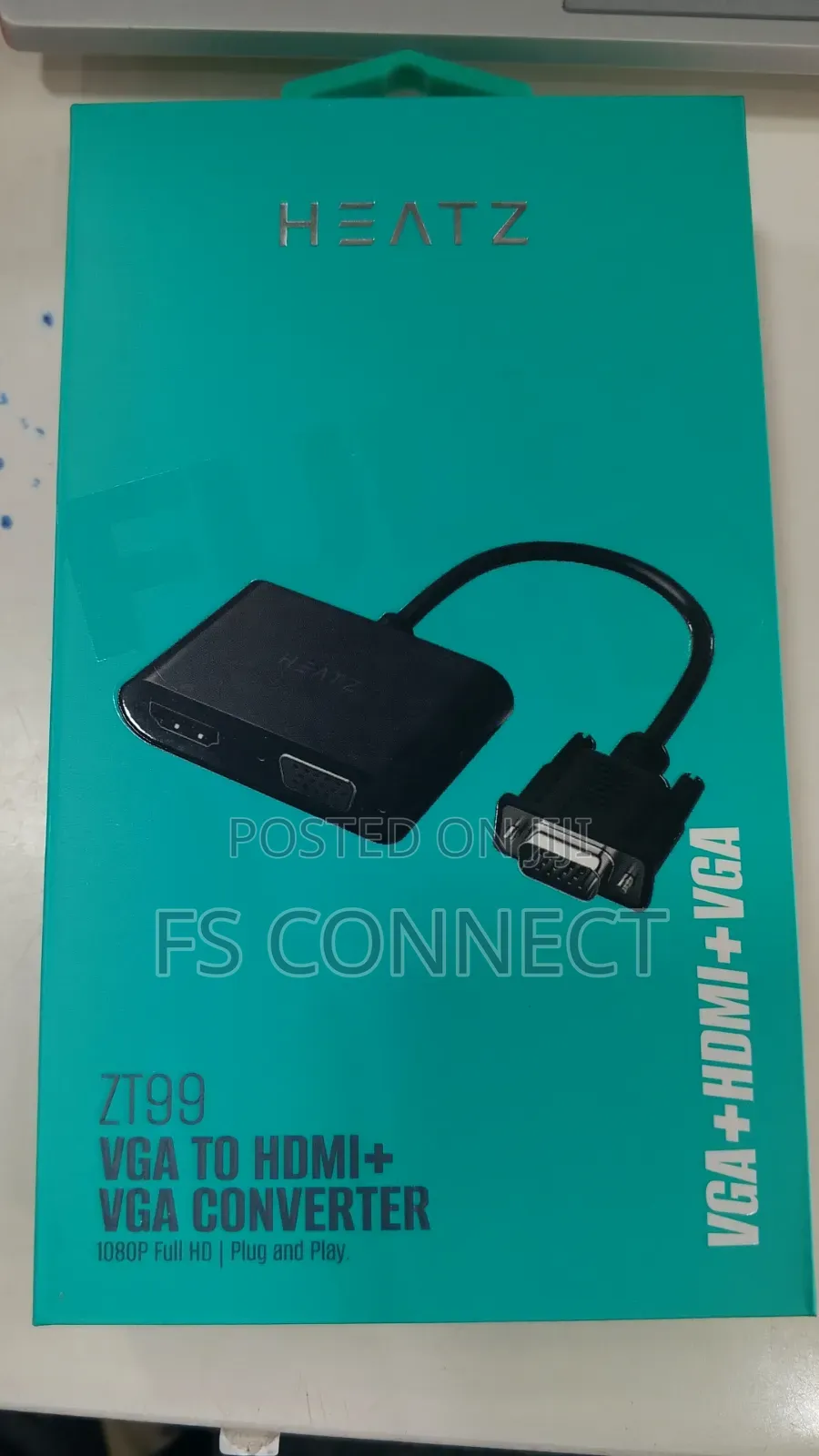 Zt99 Vga to Hdmi+vga Converter