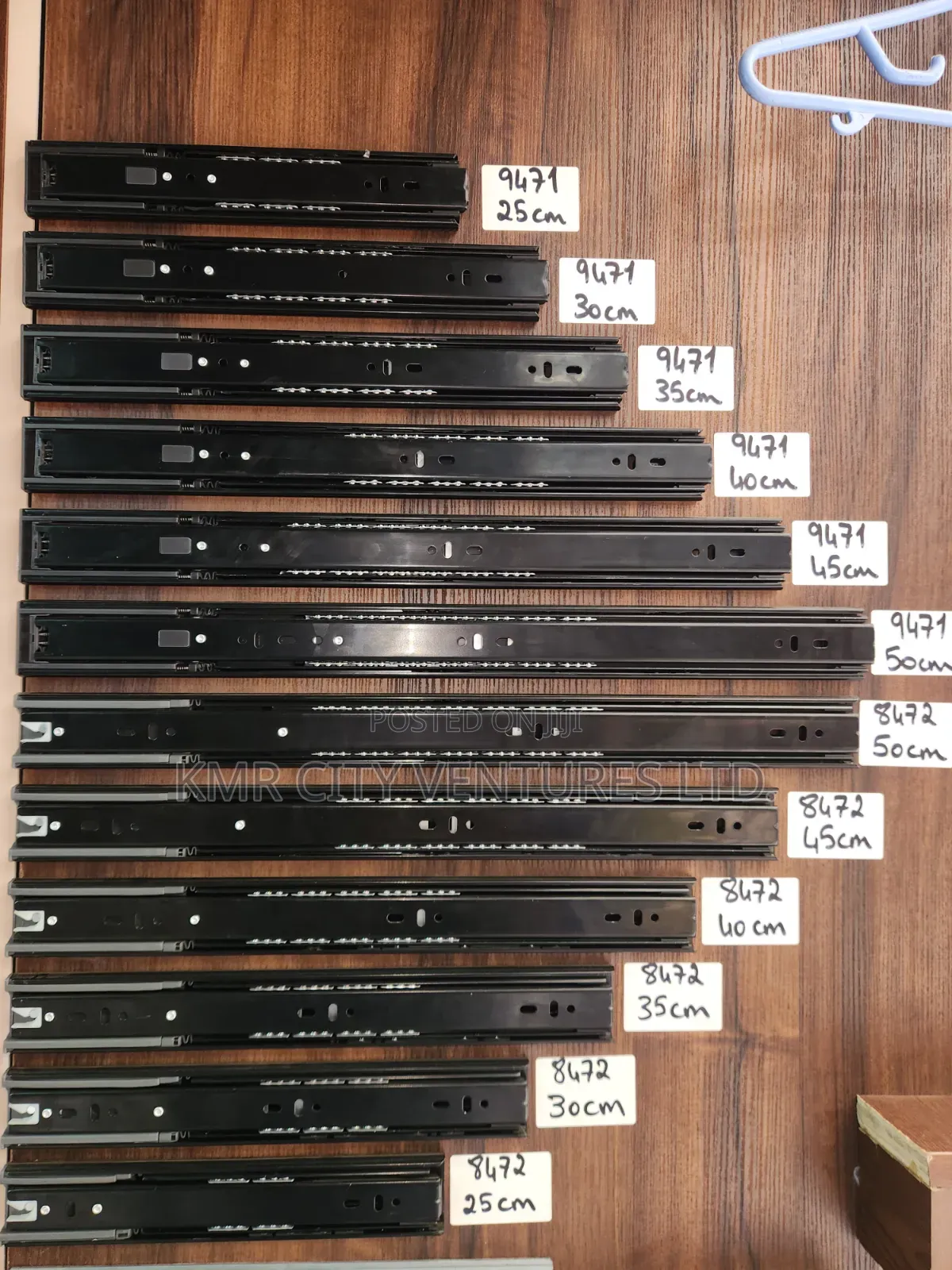 Push-Open Drawer Rails