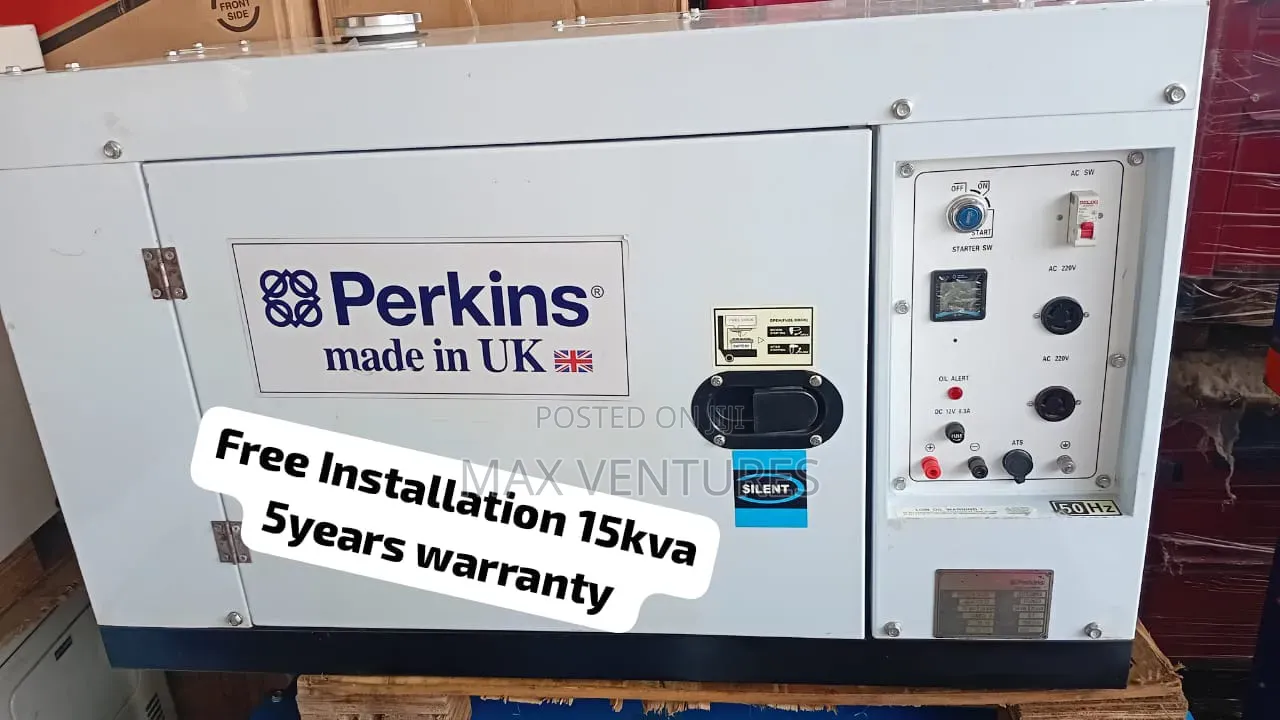 Heavy Duty Perkins 15kVA Generator for Home Business 15kva
