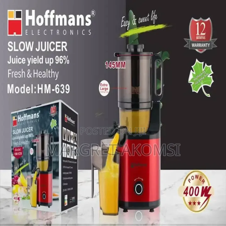 Hoffman Juicer Very Affordable and Durable, Reliable