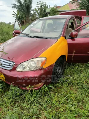 Toyota Corolla S 2007 Red