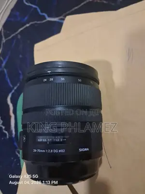 Sigma 24-70mm Lens
