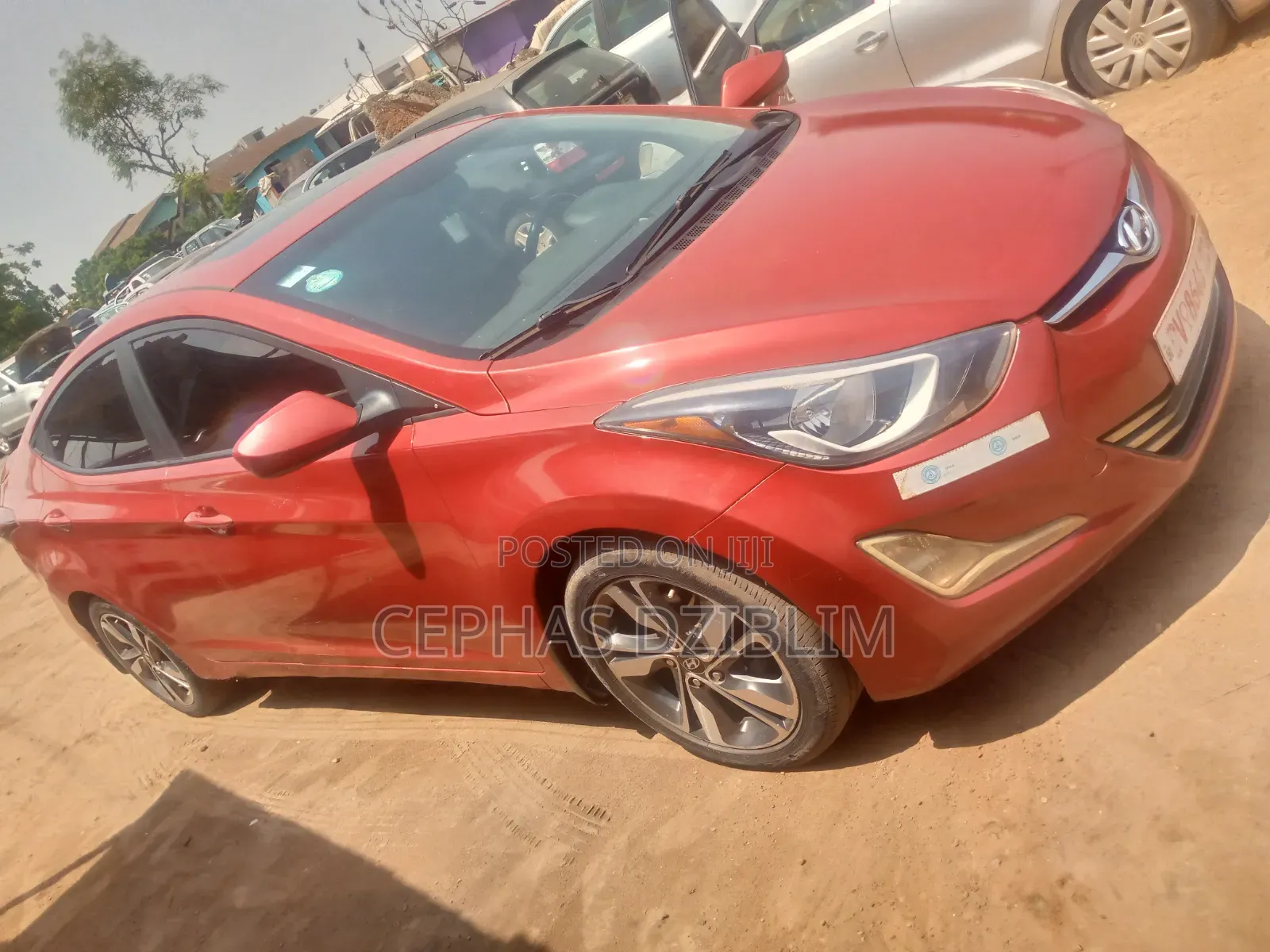 Hyundai Elantra Limited 4dr Sedan (1.8L 4cyl 6A) 2015 Red