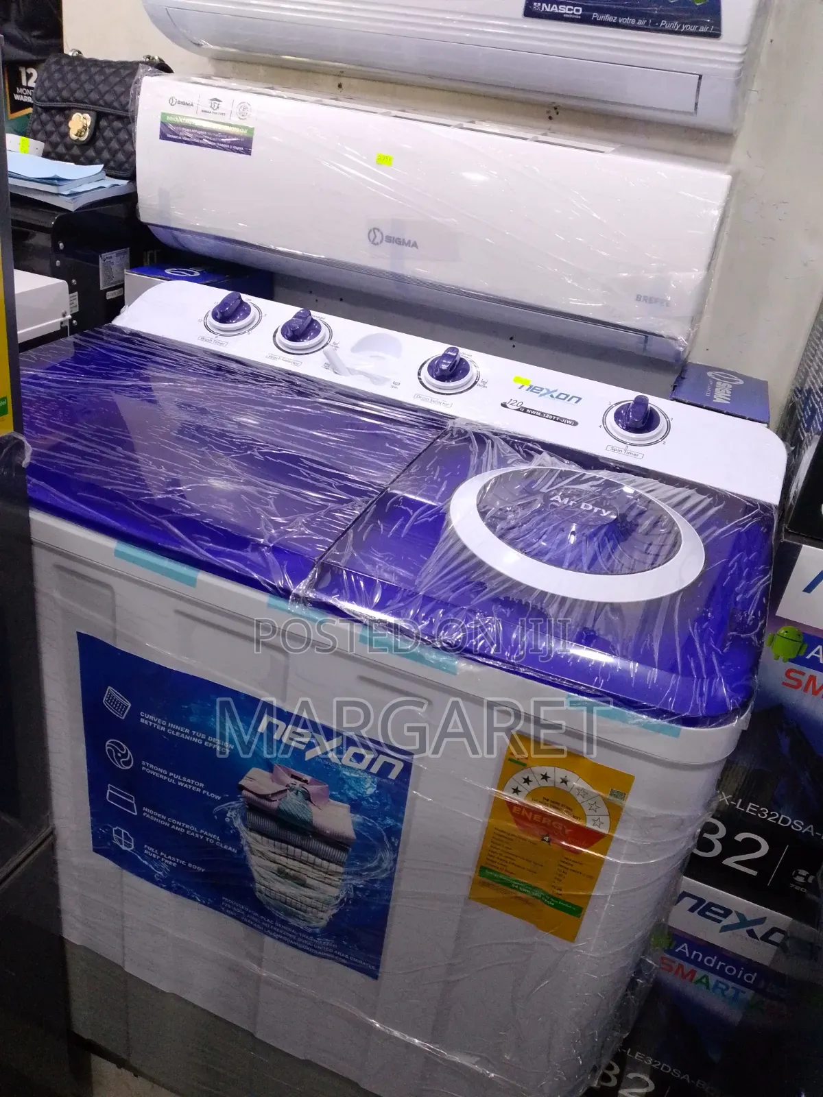 Wash and Smile Nexon 12 Kg Semi Automatic Washing Machine