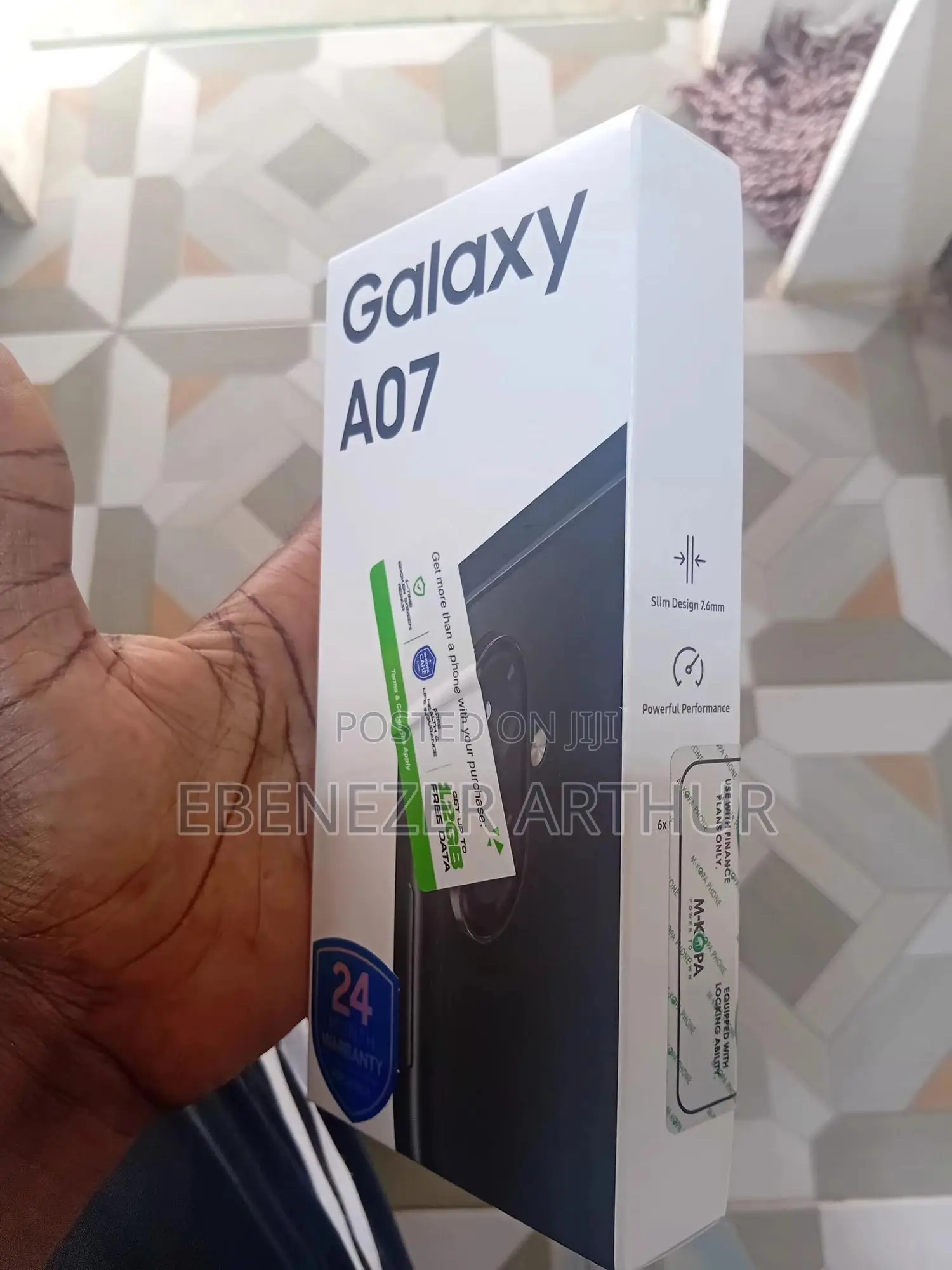 New Samsung Galaxy A07 128 GB White