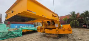 Shacman Tractor Head Removable Gooseneck Lowbed Trailer