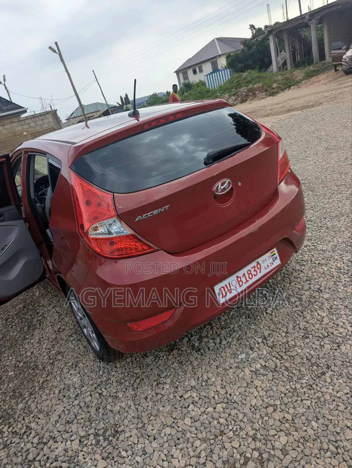 Hyundai Accent 2017 Red