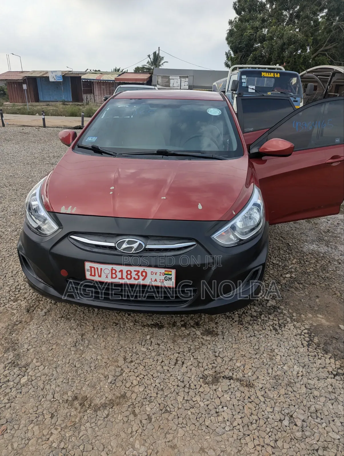 Hyundai Accent 2017 Red