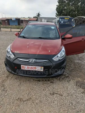 Hyundai Accent 2017 Red