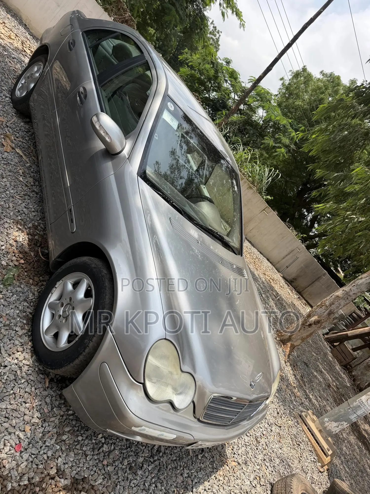 Mercedes-Benz C180 2002 Gray