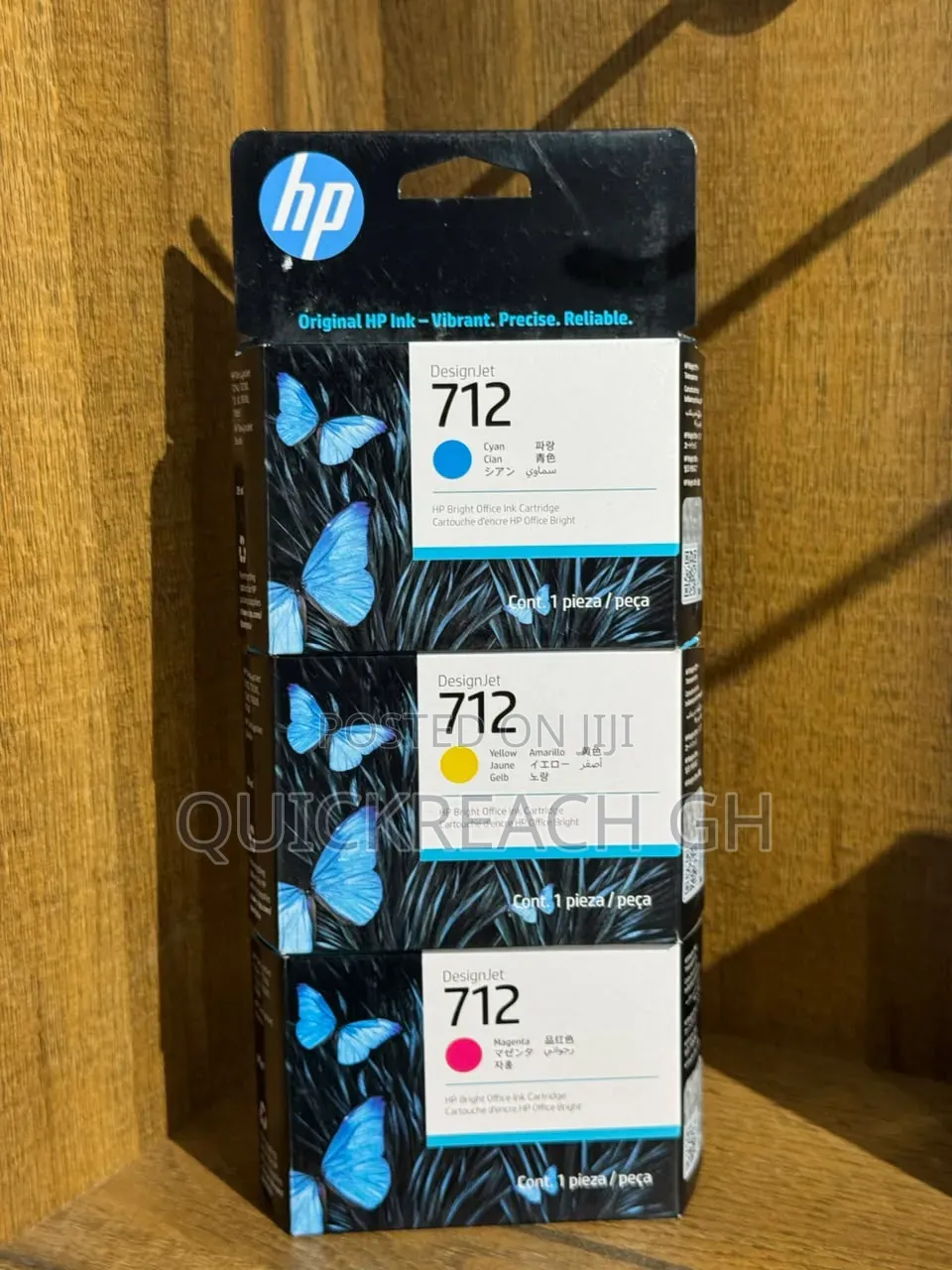 HP 712 Original Ink Colors