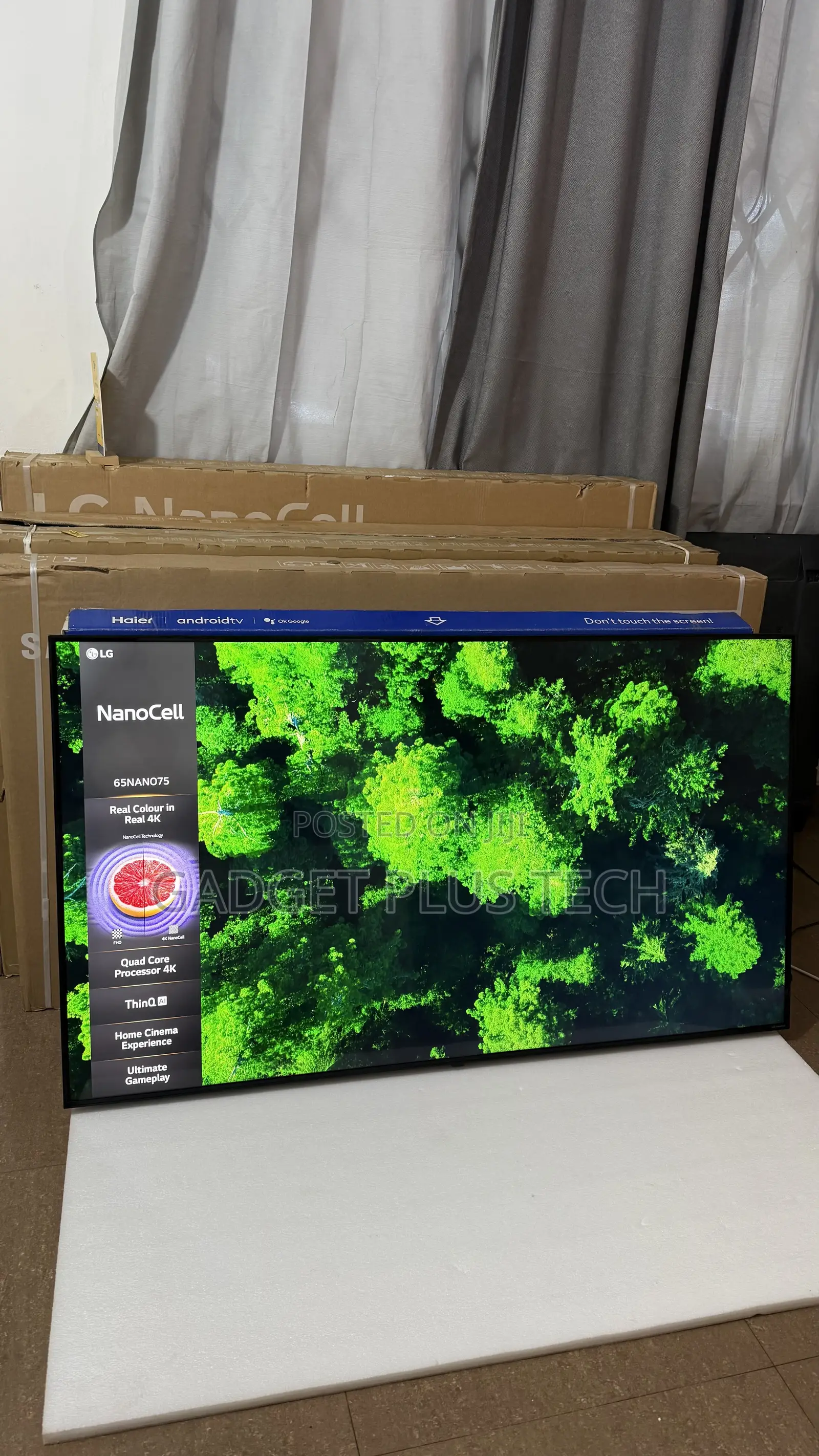 65” LG Nanocell UHD Smart TV From Europe