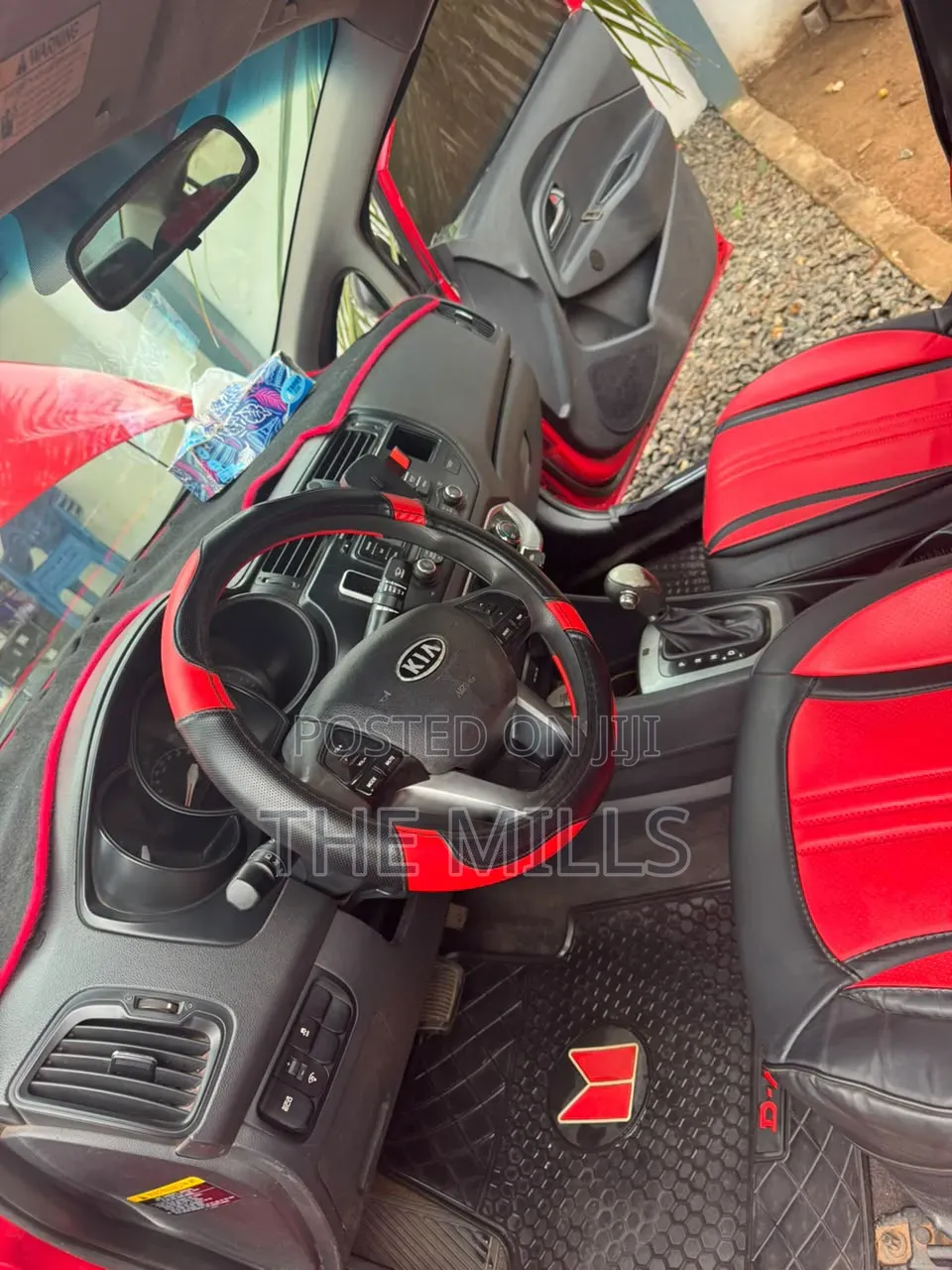 Kia Rio 2012 Red