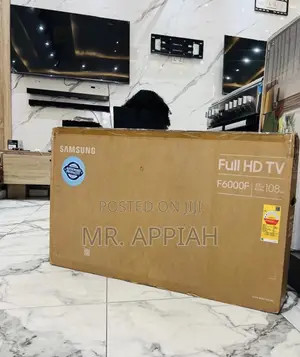 Latest Authentic Samsung 43f6000f 43” Led FHD Smart TV(Black)2025