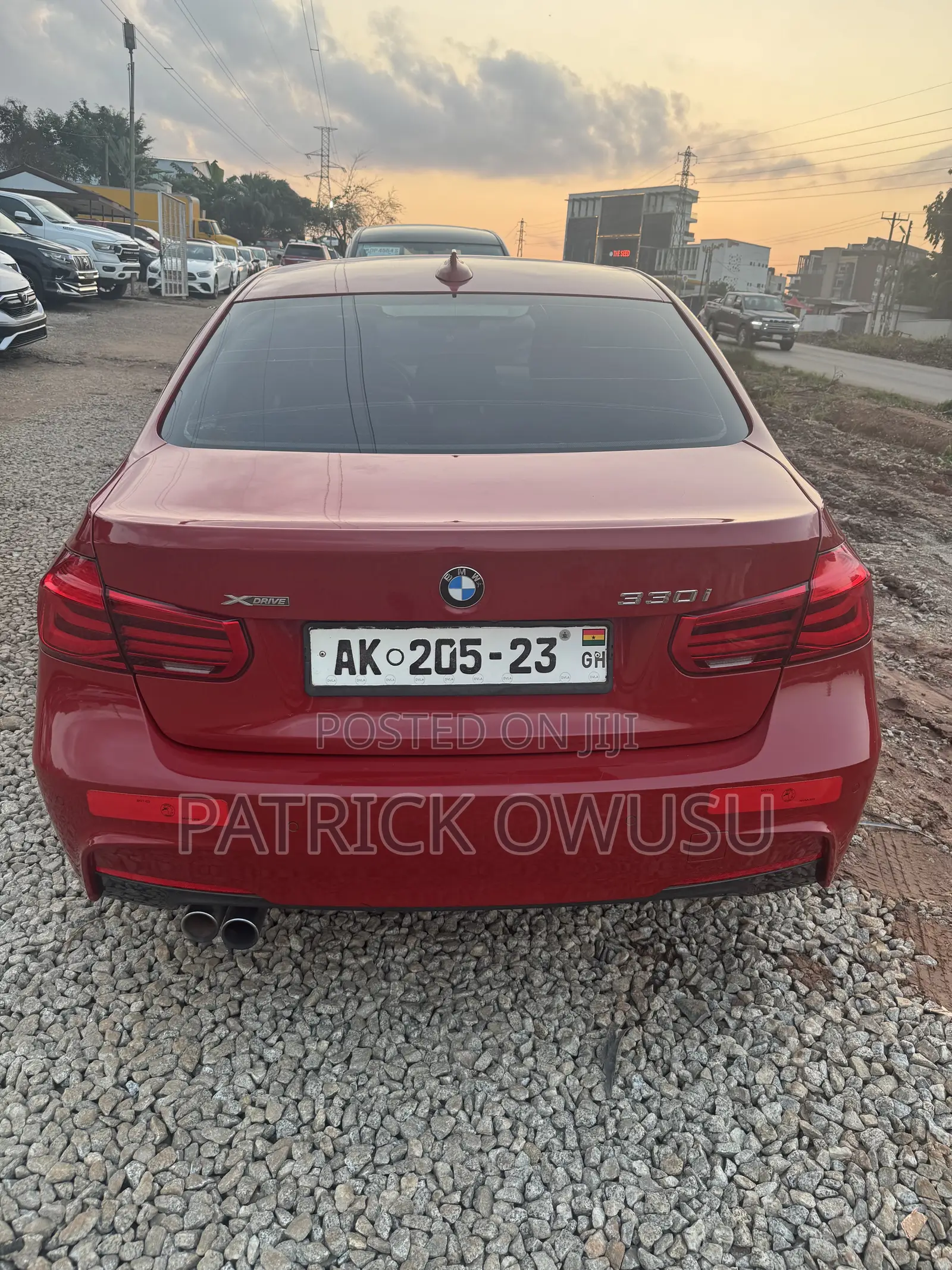 BMW 330i 2017 Red