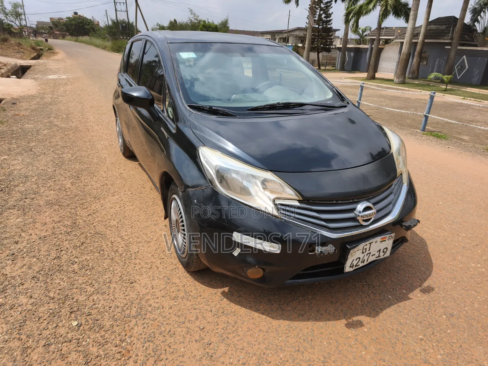 Nissan Versa 1.6 S 4dr Sedan (1.6L 4cyl 5M) 2015 Black