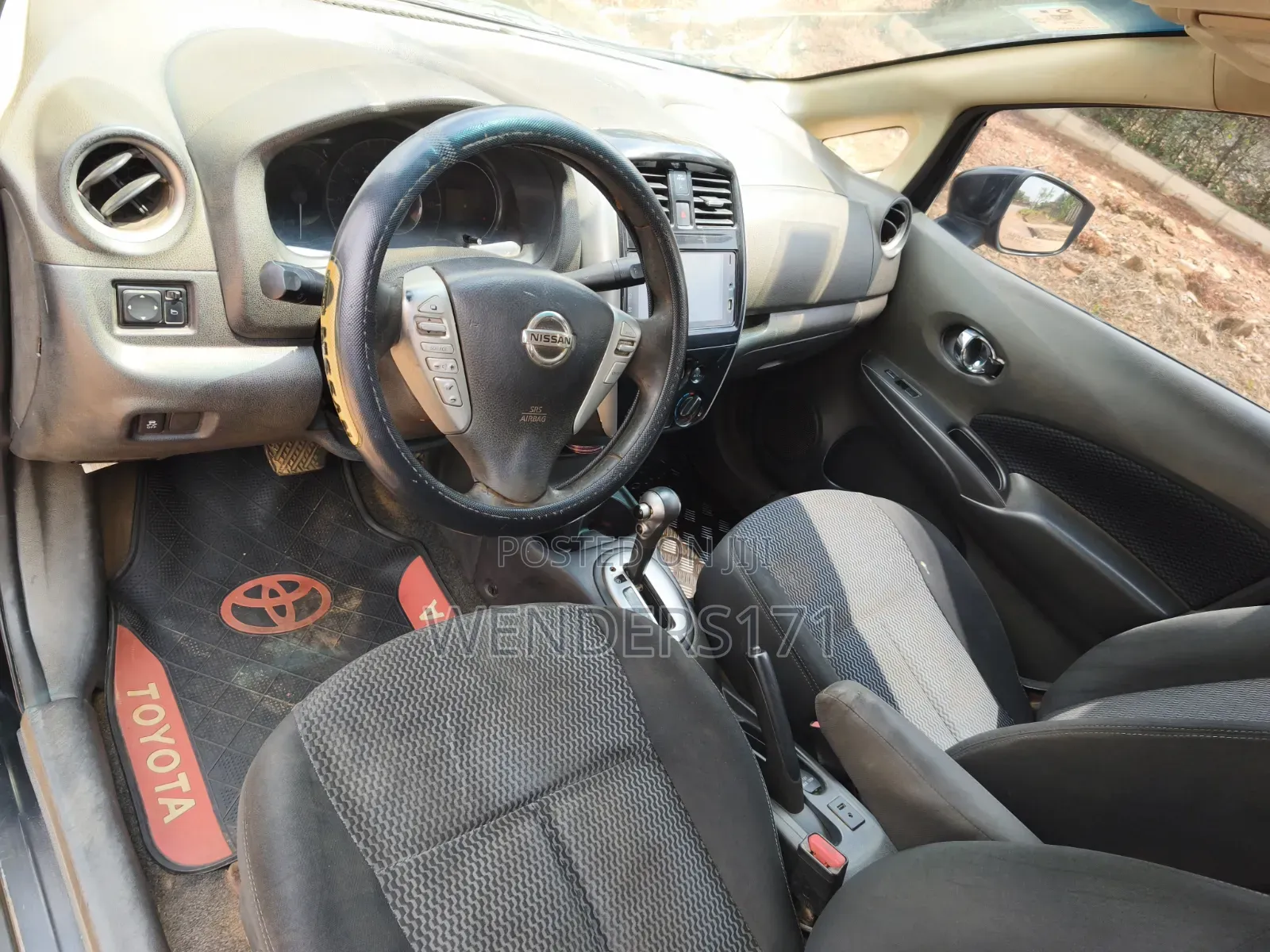Nissan Versa 1.6 S 4dr Sedan (1.6L 4cyl 5M) 2015 Black