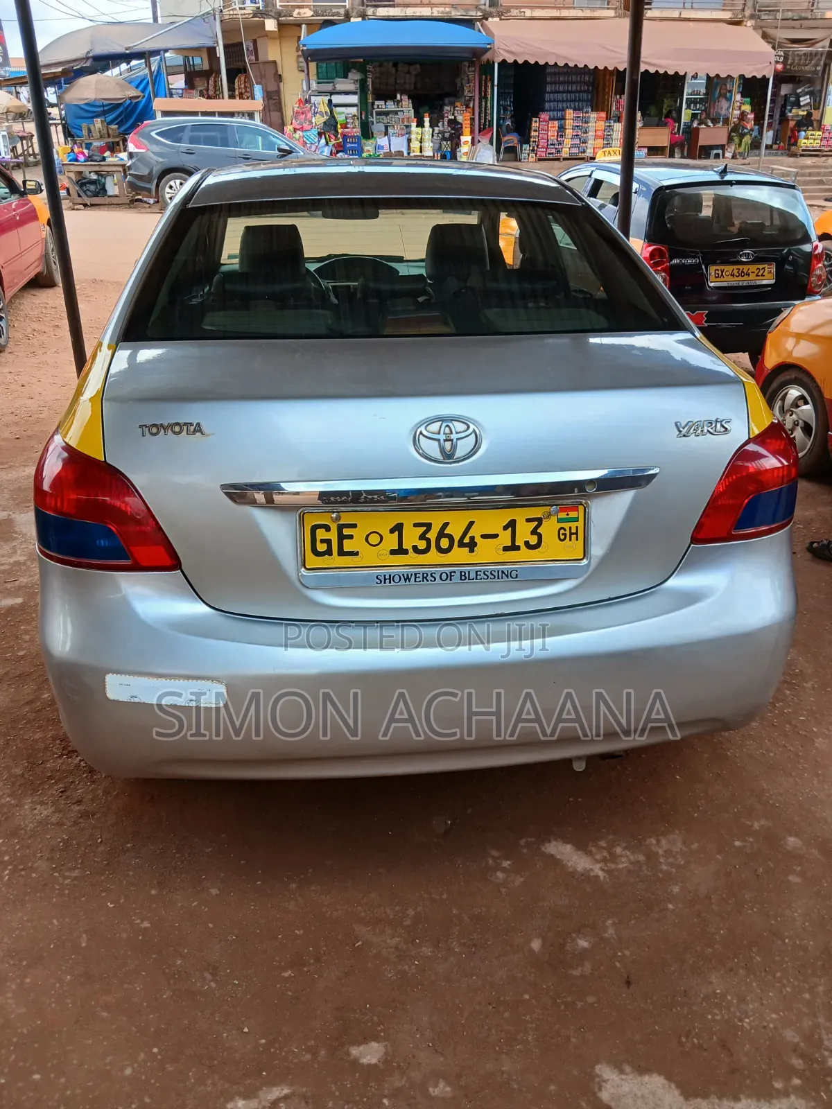 Toyota Yaris 2012 Silver