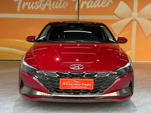 Hyundai Elantra Limited 2021 Red