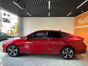 Hyundai Elantra Limited 2021 Red