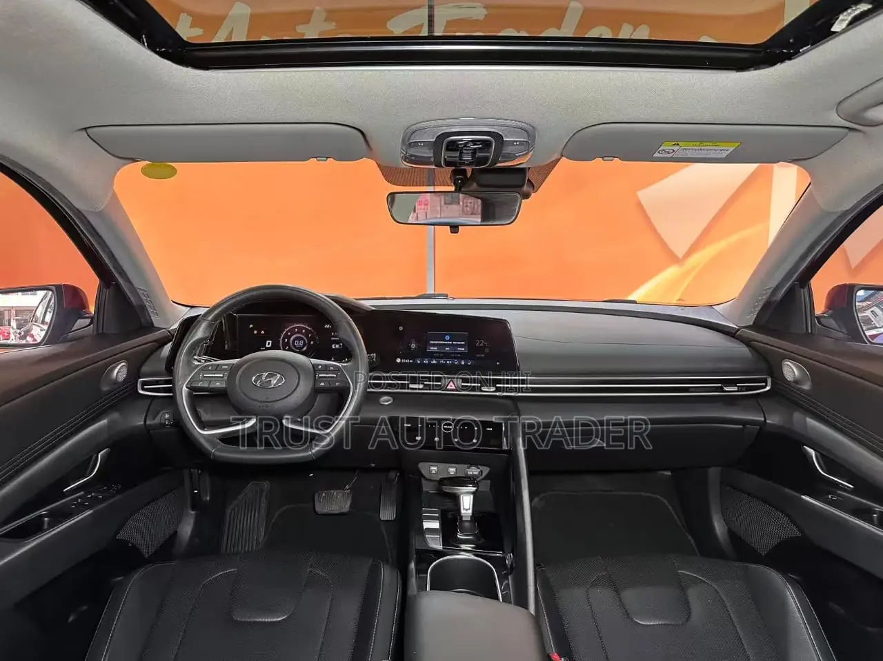 Hyundai Elantra Limited 2021 Red