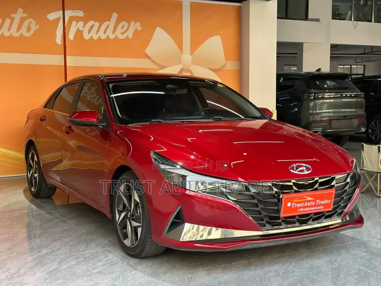 Hyundai Elantra Limited 2021 Red