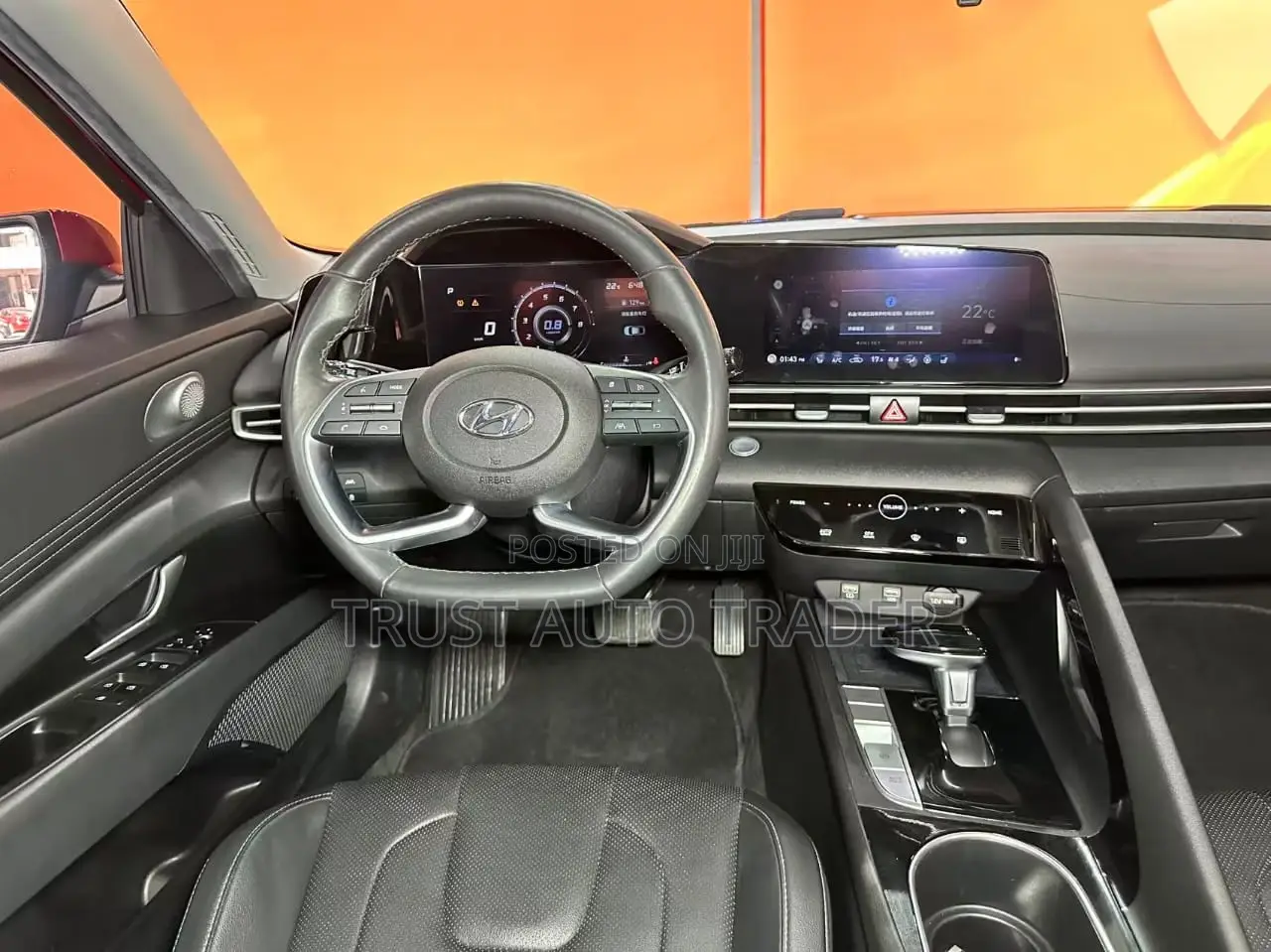 Hyundai Elantra Limited 2021 Red