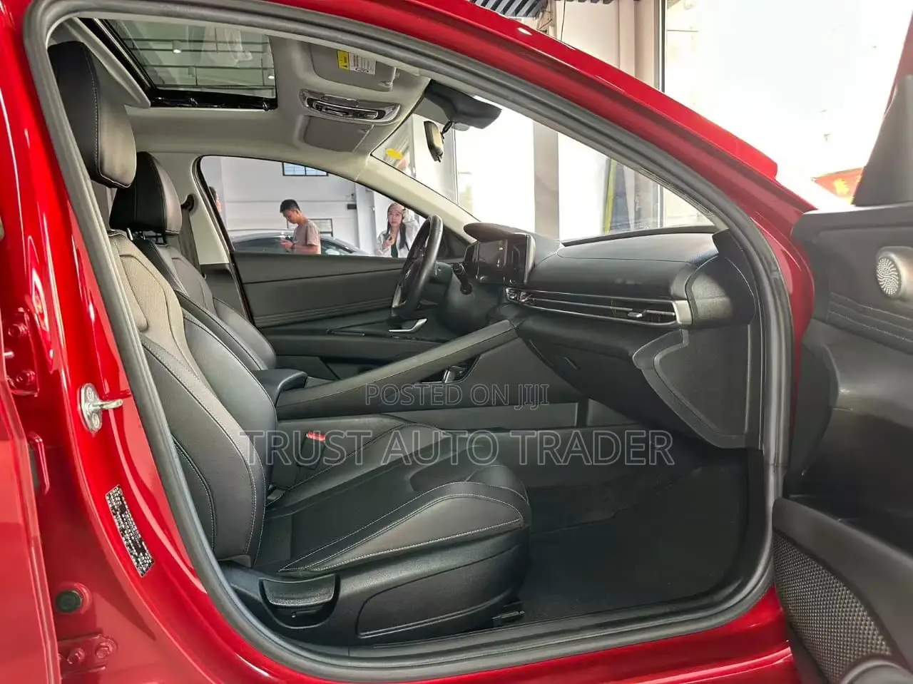 Hyundai Elantra Limited 2021 Red