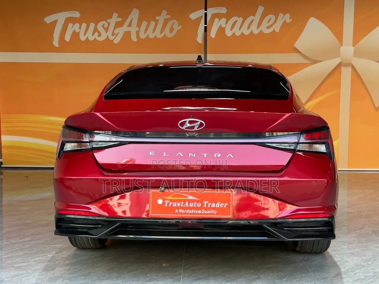 Hyundai Elantra Limited 2021 Red