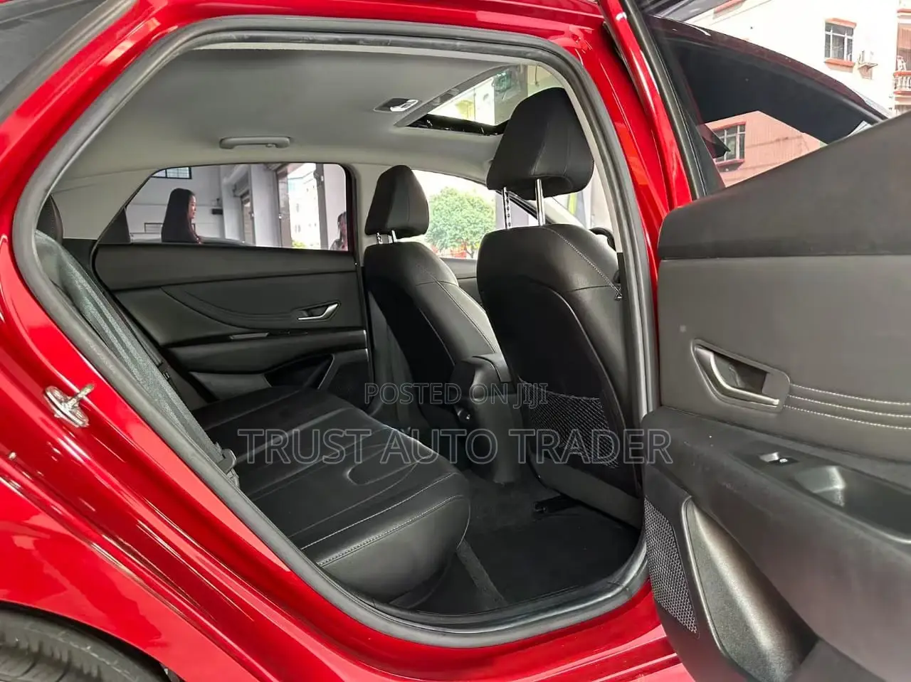 Hyundai Elantra Limited 2021 Red