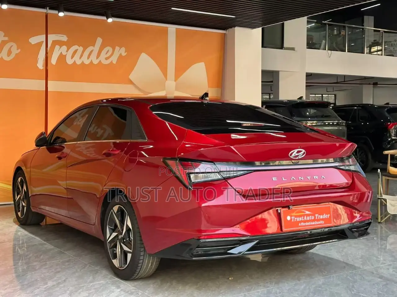Hyundai Elantra Limited 2021 Red
