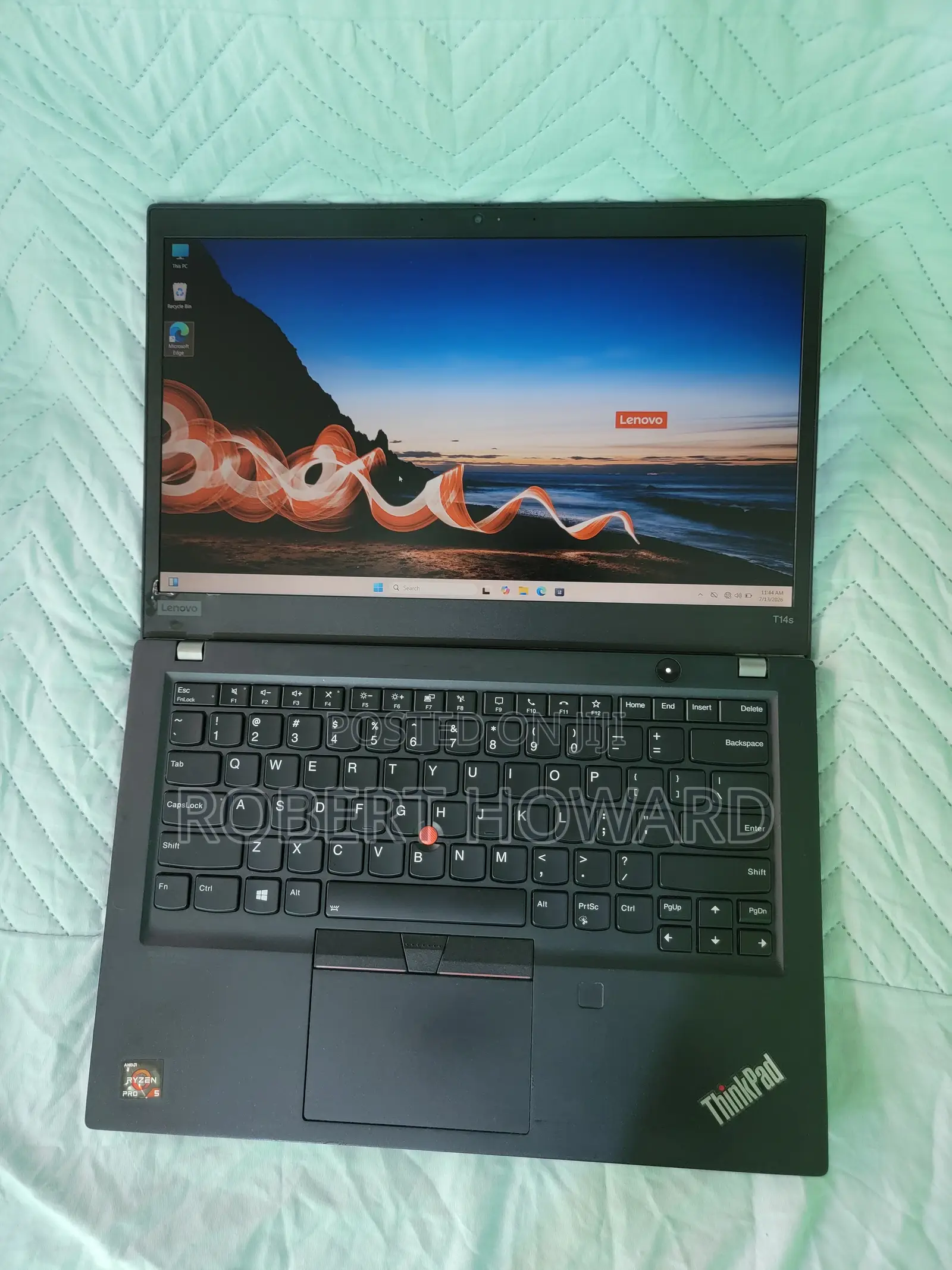 Laptop Lenovo ThinkPad T14s Gen 1 8GB AMD Ryzen 5 SSD 512GB