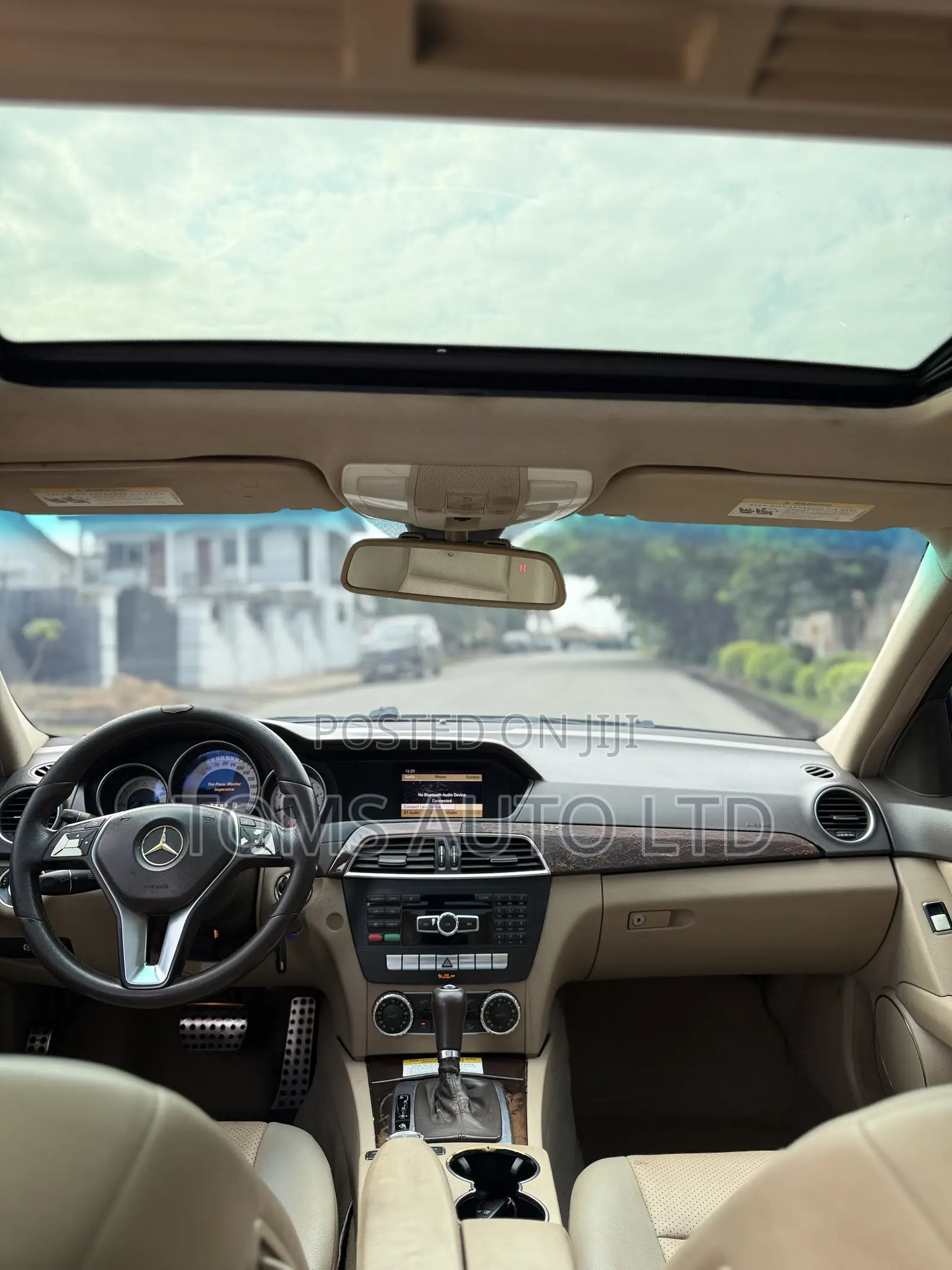 Mercedes-Benz C250 2012 Gray