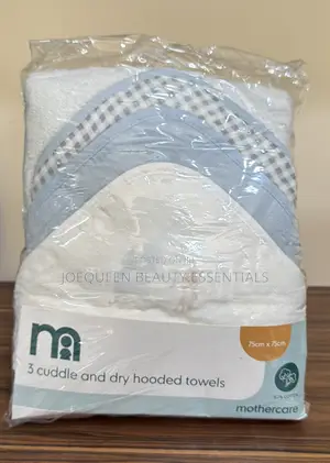 3 Cuddle and Dry Hooded Towels