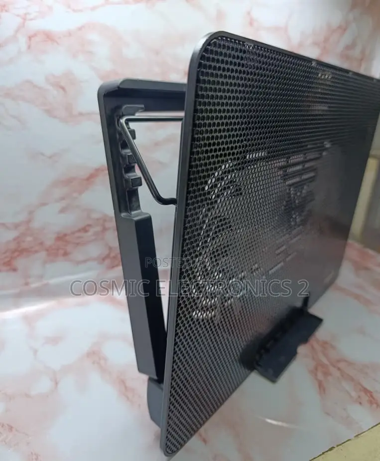 N99 Laptop Cooling Pad With Dual 14cm Fans, Adjustable Stand