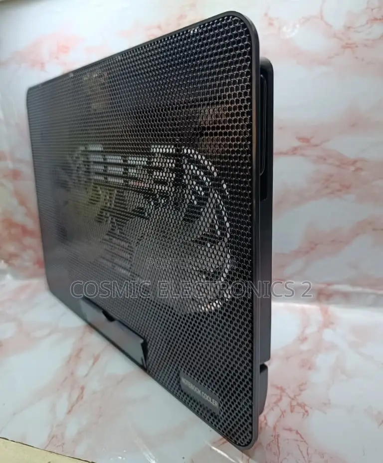 N99 Laptop Cooling Pad With Dual 14cm Fans, Adjustable Stand