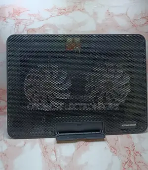 N99 Laptop Cooling Pad With Dual 14cm Fans, Adjustable Stand