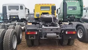 Shacman Tractor Head Removable Gooseneck Lowbed Trailer
