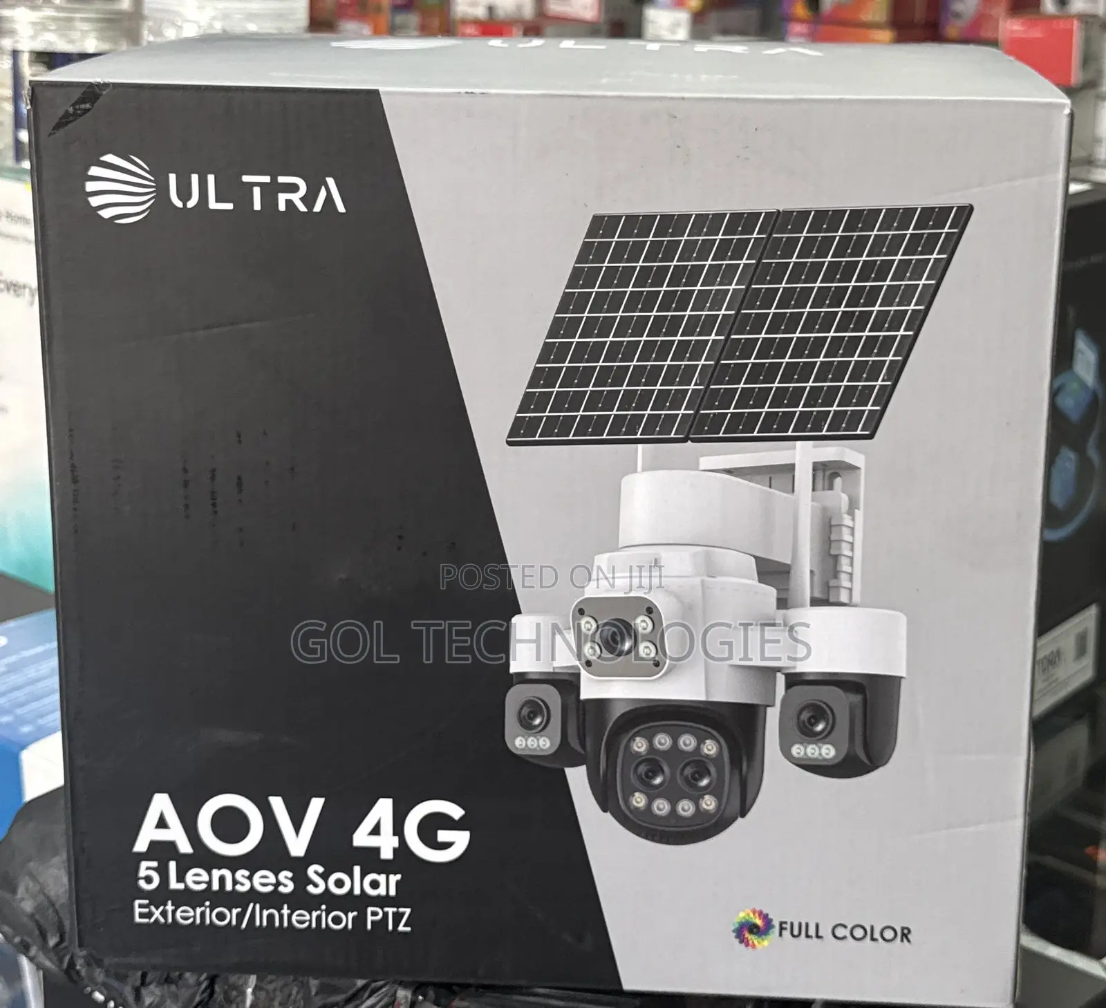 Ultra Aov 4g 5lenses Solar Exterior/Interior PTZ Ul66x5q-M6-Wg-Sl