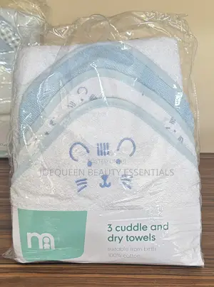 3 Cuddle and Dry Towels