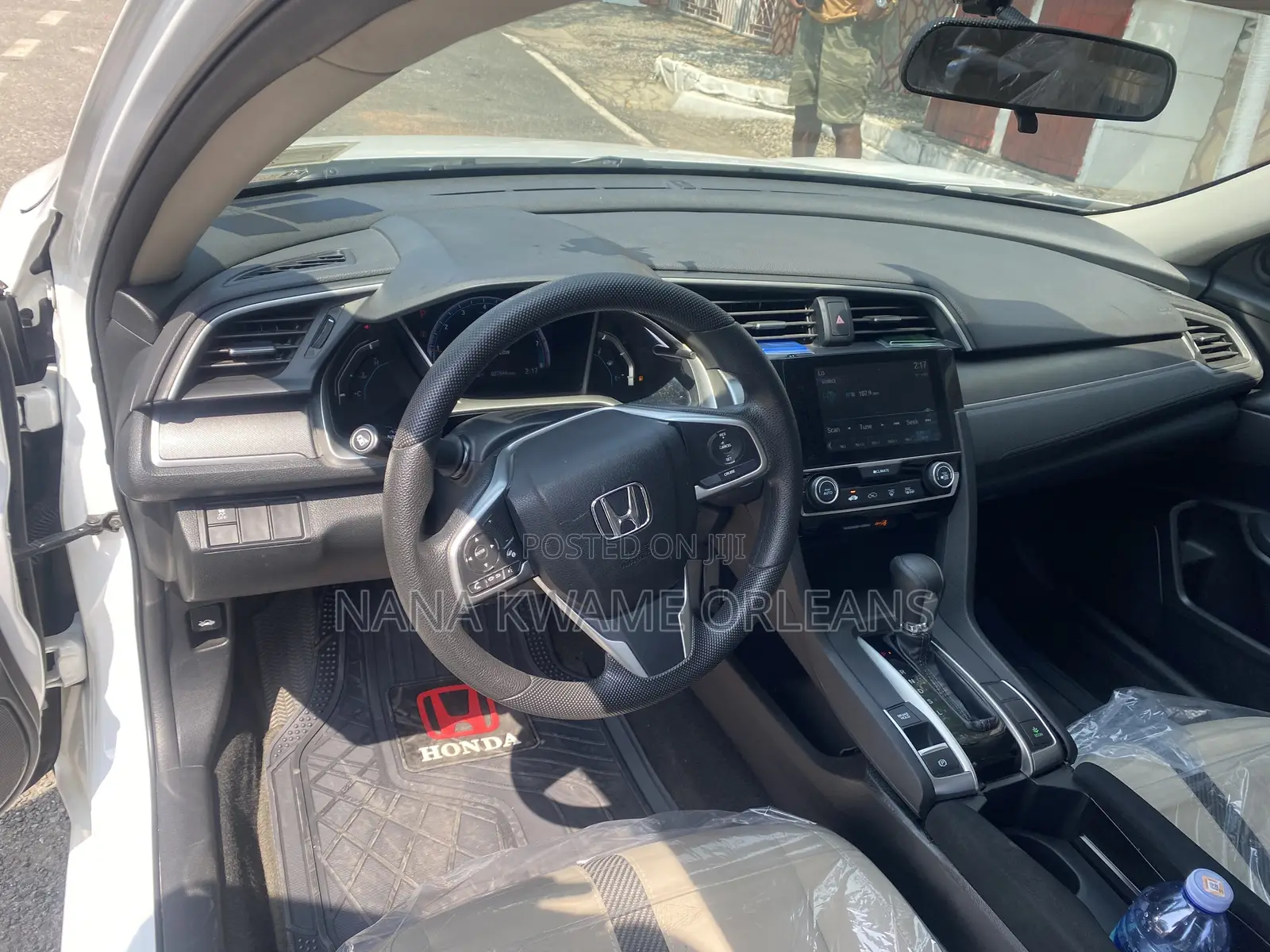Honda Civic EX Sedan 2018 White