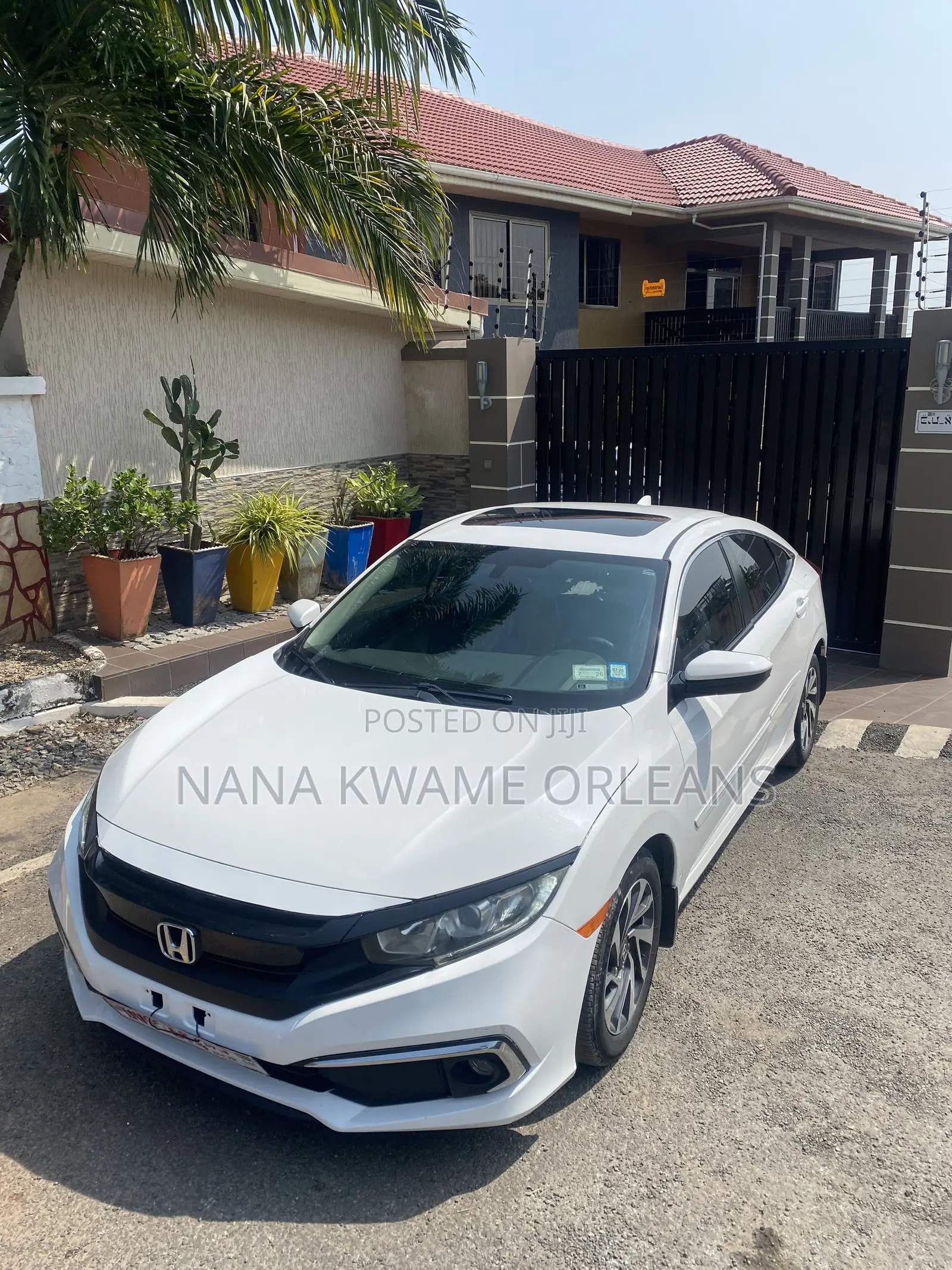 Honda Civic EX Sedan 2018 White