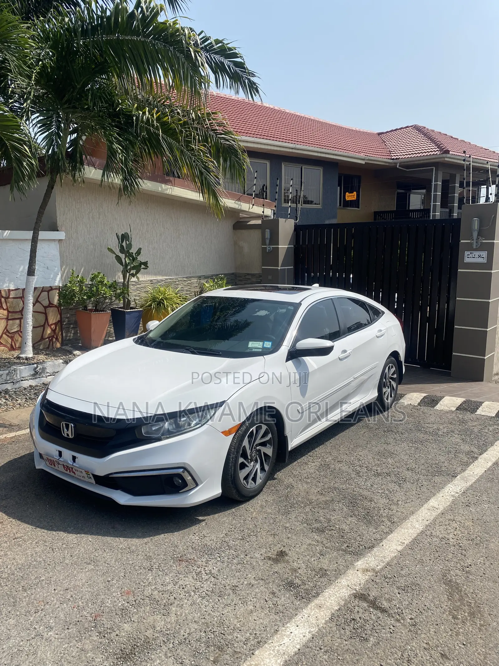 Honda Civic EX Sedan 2018 White