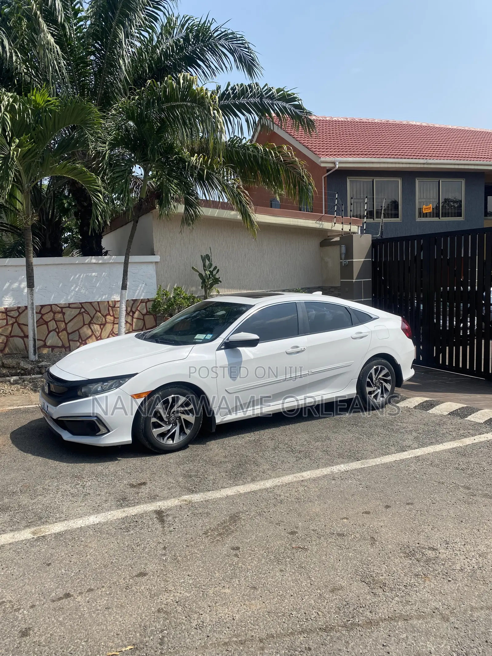 Honda Civic EX Sedan 2018 White