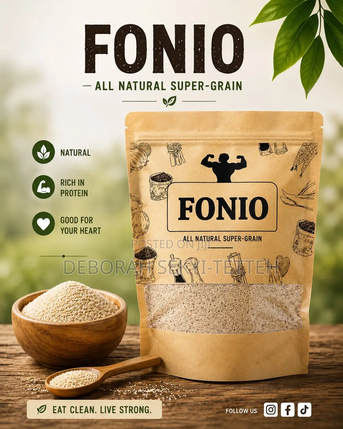 Fonio Grains